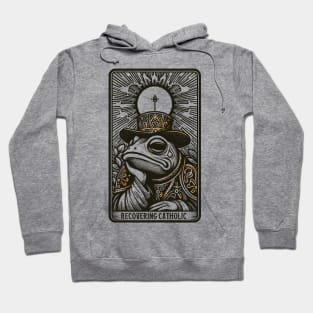 Recovering Catholic // Frog Vintage Design Hoodie